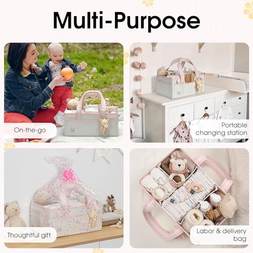 Baby Diaper Caddy Organizer