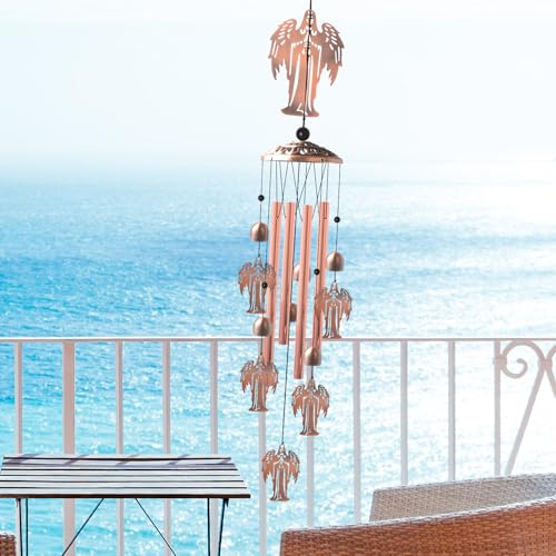 for Women Angel Wind Chimes Outdoor Angel Lover Birthday Gifts for Men