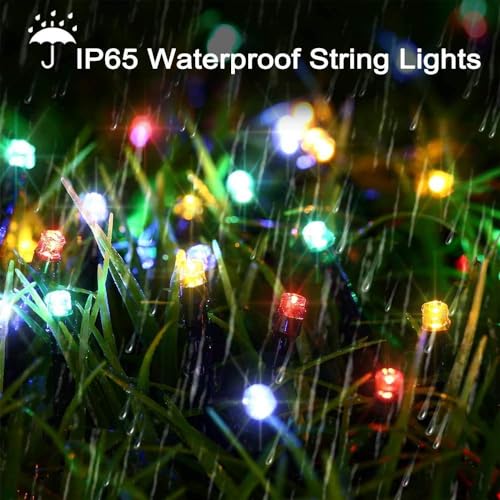 Solar Christmas Lights Outdoor (2 Count)