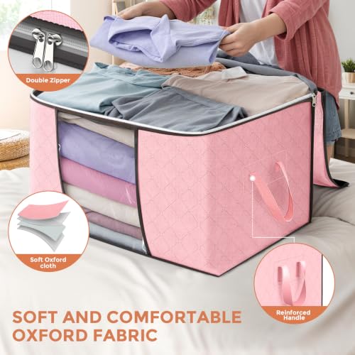 90L Large Storage Bags (6 Count)