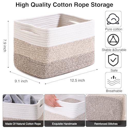 Shelf Baskets for Organizing (4 Count)