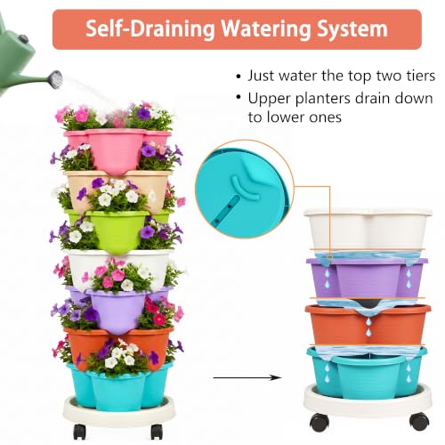 7 Tier Vertical Garden Planter (7 Count)