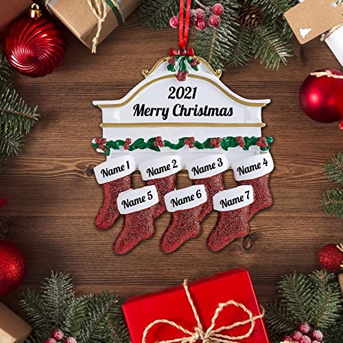 Personalized Christmas Ornaments Family of 2