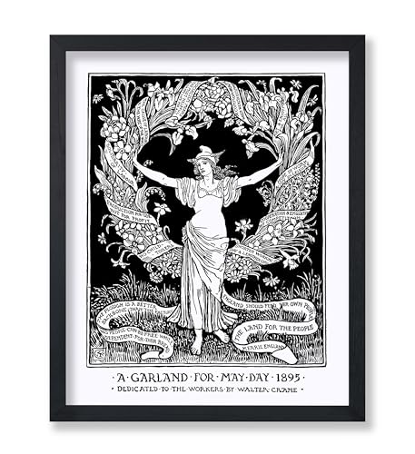 Vintage Walter Crane Poster