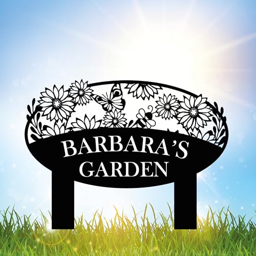 Custom Metal Garden Sign