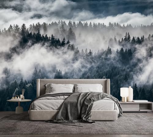 Misty Forest Bedroom Wallpaper XT20 S 100" x 65"