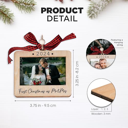 2024 Christmas Photo Frame Ornament