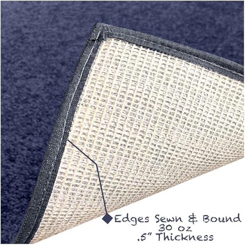 Soft & Colorful 5' x 5' Kids Classroom Area Rug (25 Sq Ft)