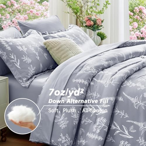 Light Grey Full Comforter Set