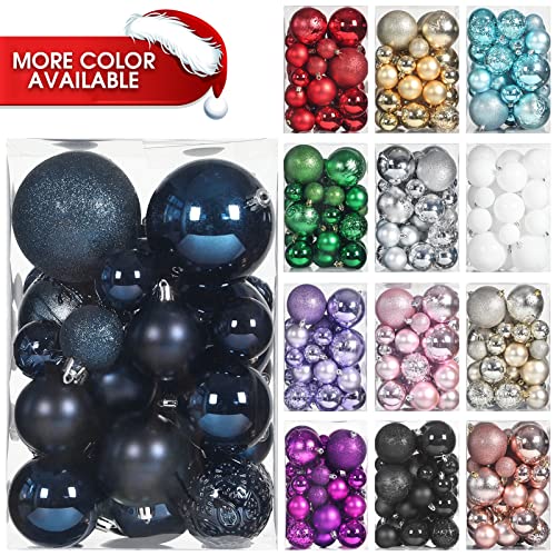 Christmas Ball Ornaments for Christmas Decorations (45 Count)