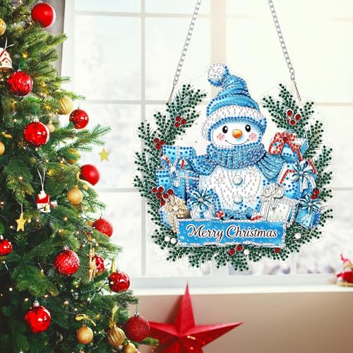 Christmas Hanging Diamond Art Kits for Adult