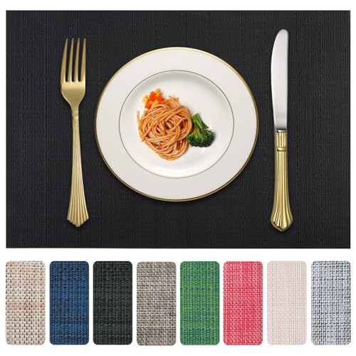 Vinyl Placemats Set of 8 (4 Count)