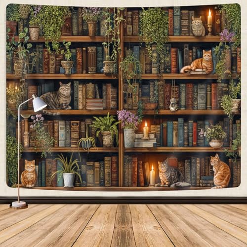 Magic Library Tapestry
