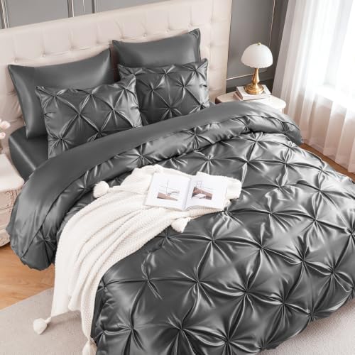 Satin California King Comforter Set