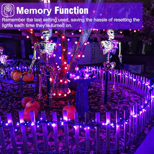 Purple Halloween Lights Outdoor