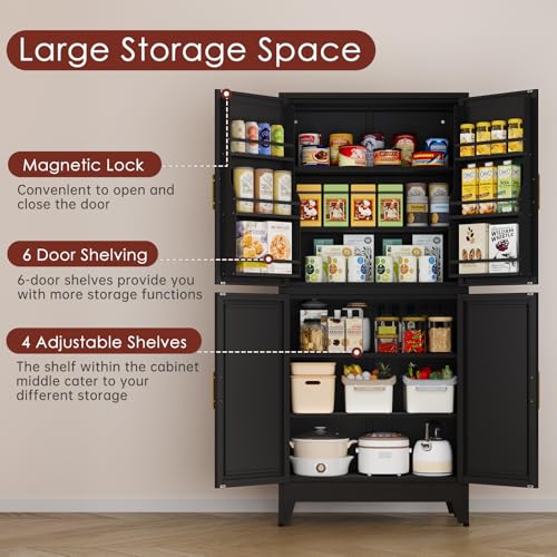 75" H Metal Storage Cabinet