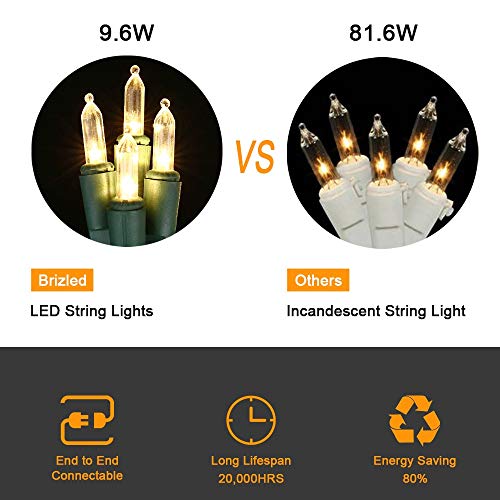 Christmas String Lights Warm White (2 Count)