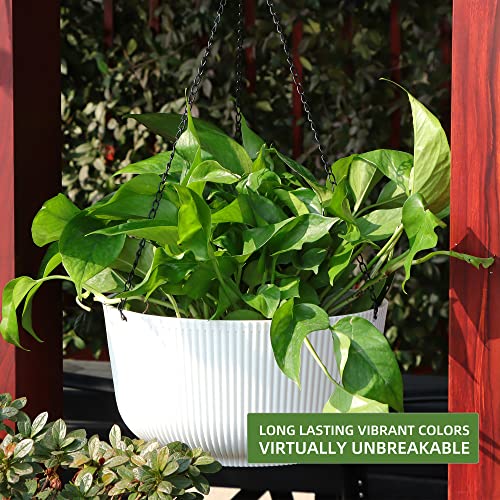 8.75 Inch Self Watering Hanging Planter (2 Count)