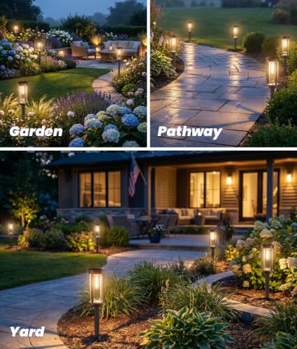 Solar Lights Outdoor Waterproof (12 Count)
