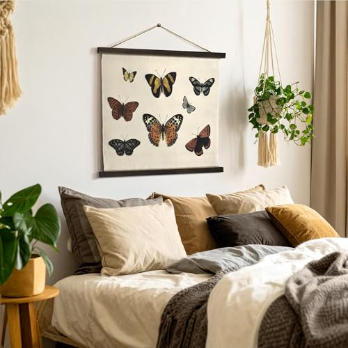 Butterflies Collage Tapestry Wall Art