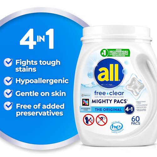 Unit Dose Laundry Detergent (60 Count)