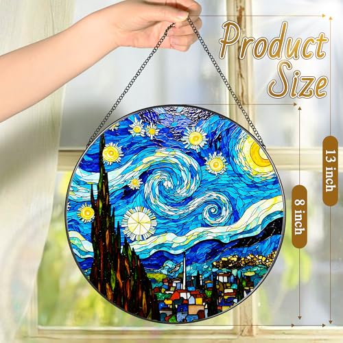 8'' Van Gogh Starry Night Sun Catcher Ornament