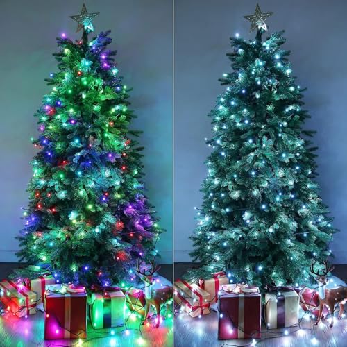 66FT 200 LED RGB Color Changing Halloween String Lights Outdoor (200 Count)