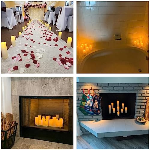 24pcs Flameless LED Candles Battery Operated with 10 (24 Count)
