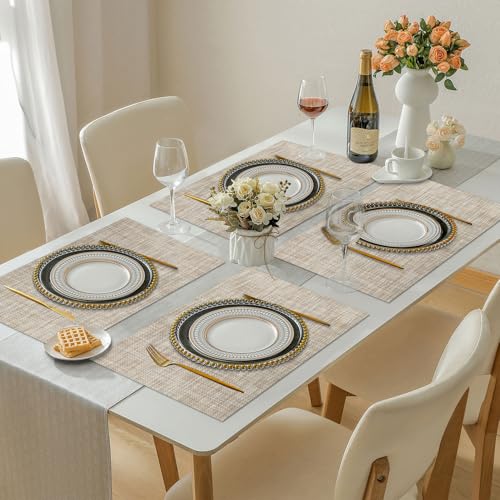 Vinyl Placemats Set of 6 (4 Count)