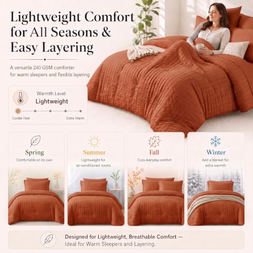 Oversized King Comforter Set 120x98 7