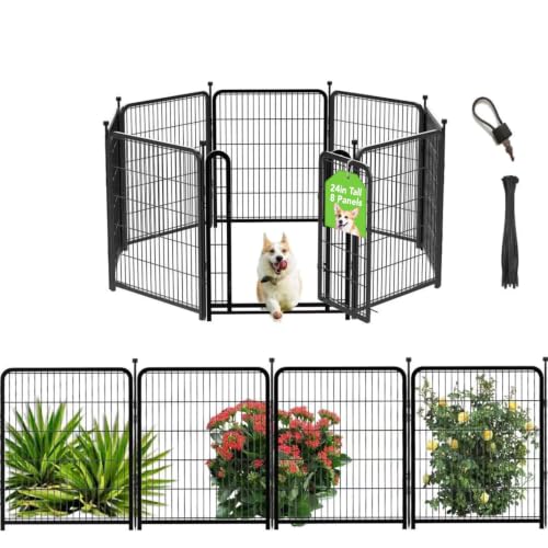 Dog Playpen 24 inch (32 Sq Ft)