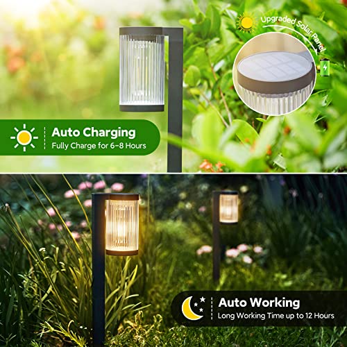 Solar Pathway Lights Outdoor (10 Count)