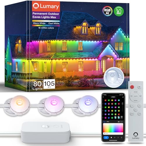Permanent Outdoor Lights Max (105 Foot)