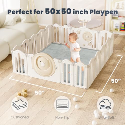 1.3" Thick Baby Play Mat for Floor