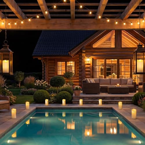 Waterproof Candles Outdoor (6 Count)
