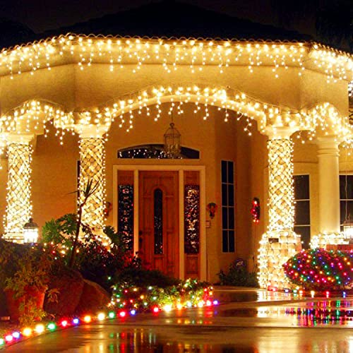 Christmas Icicle Lights for Outside