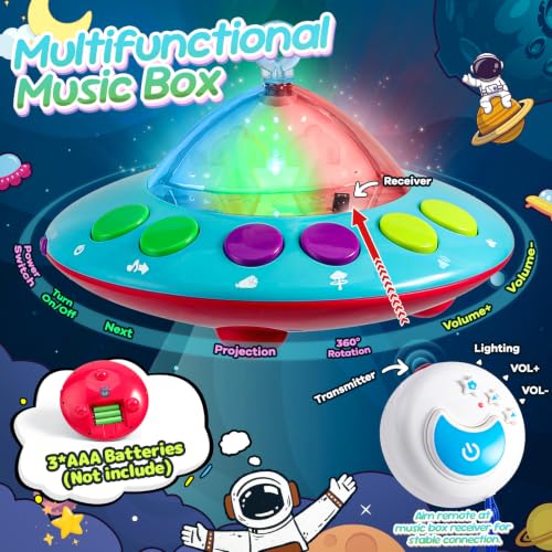 Airplane Crib Mobile with Music and Light