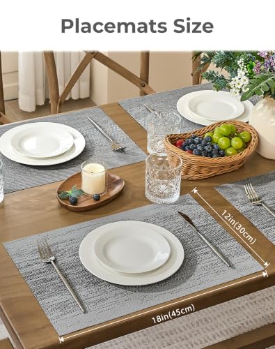 Grey Placemats (8 Count)