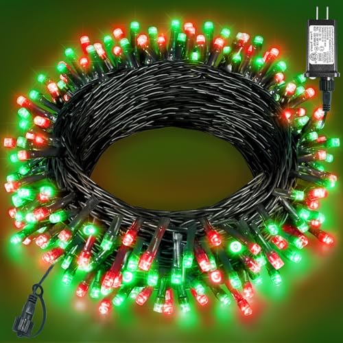 40FT 120 LED Christmas Lights Outdoor