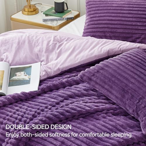 Fleece Queen Comforter Set