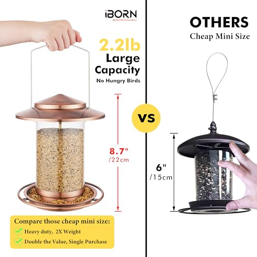 Metal Bird Feeders for Outdoors