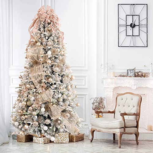 87 Pack Shatterproof Christmas Ball Ornaments Set (87 Count)