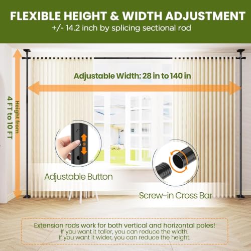 Room Divider Curtain Rod