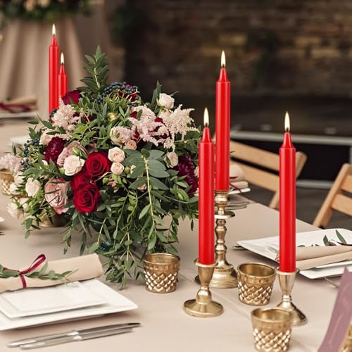 Red Candles Set of 40 (12 Count)