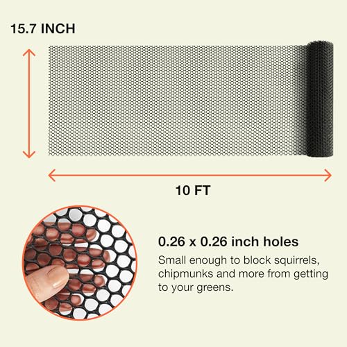 Plastic Chicken Wire Fencing (13 Sq Ft)