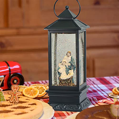 Jesus Singing Snow Globe Lantern with 6 Hour Timer