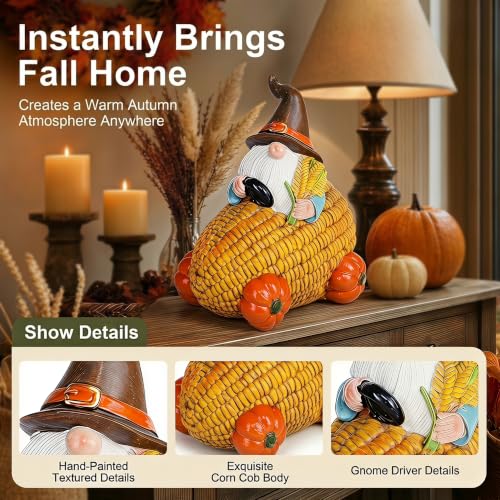 Fall Gnome Figurine