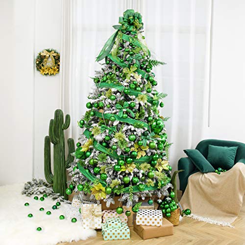 Christmas Ball Ornaments for Christmas Decorations (45 Count)