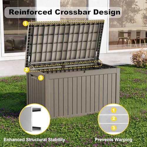 280 Gallon Outdoor Deck Box
