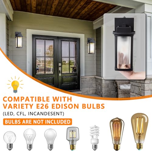 Dusk to Dawn Outdoor Wall Sconce Lighting